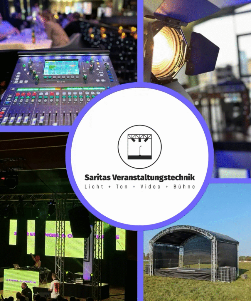 Saritas Veranstaltungstechnik im Allgäu - dein Partner für Events