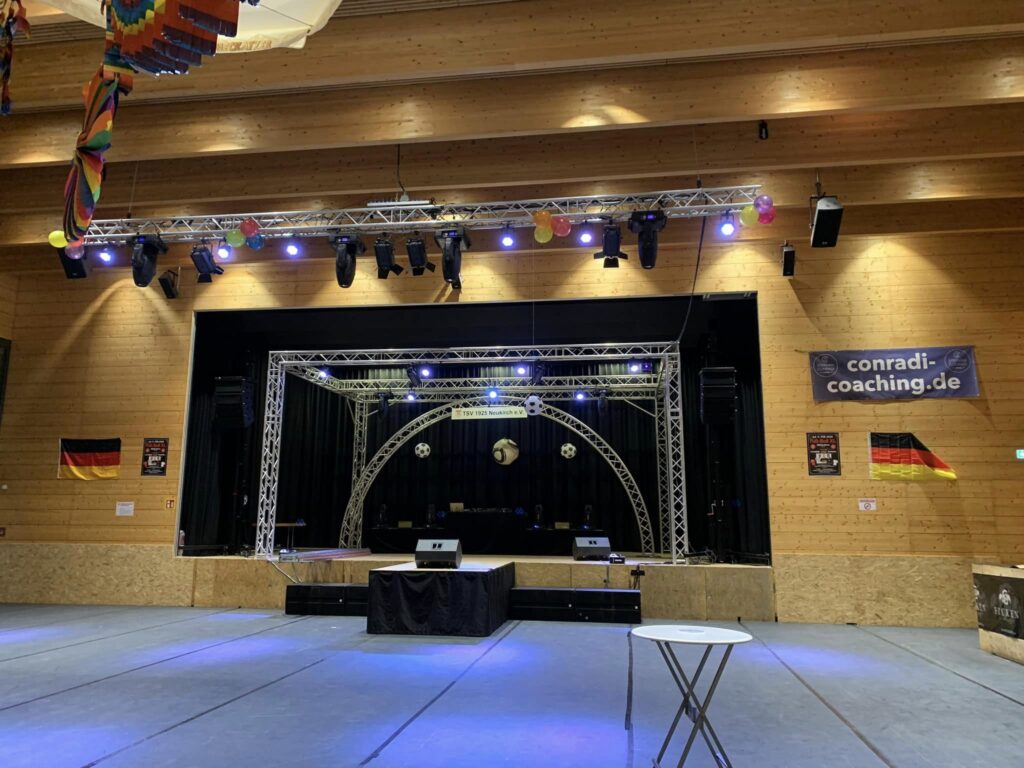 Saritas Veranstaltungstechnik im Allgäu - dein Partner für Events